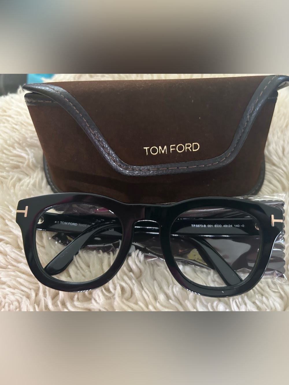 Tom Ford TF5873-B Mens medium plastic frame